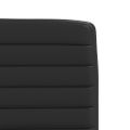 vidaXL Jedálenské stoličky 2 ks čierne umelá koža