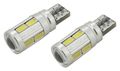 Žiarovka 10 SMD LED 3chips 12V T10 CAN-BUS ready biela 2ks