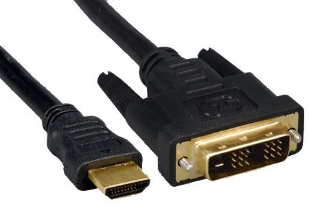 PremiumCord Kábel HDMI A - DVI-D M/M 1m