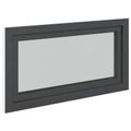 vidaXL Otočné a sklopné okno do suterénu RISOR 110 x 50 cm PVC a sklo