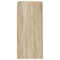 vidaXL Servírovacia skriňa Dub sonoma 72 x 36 x 80 cm Kompozitné drevo