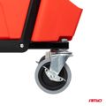 Dielenská stolička na kolieskach s úložným priestorom na náradie 150 kg AMiO-04268