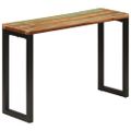vidaXL Konzolový stolík 110x35x75 cm recyklované drevo