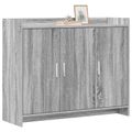 vidaXL Servírovacia skriňa Sivý Sonoma 98,5 x 33 x 80 cm