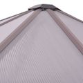 vidaXL Skleník, hliník 240x211x232 cm