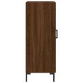 vidaXL Komoda hnedý dub 34,5x34x90 cm spracované drevo
