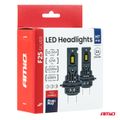LED žiarovky hlavného svietenia Séria F25 SILVER FULL CANBUS H7/H18 62W 12V 24V AMiO-04704