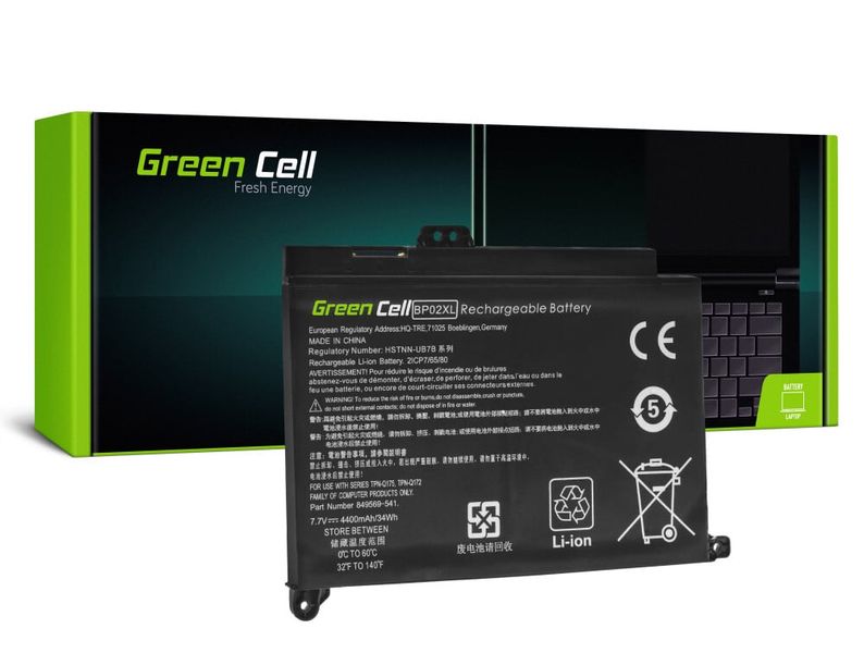 Green Cell HP150 batéria pre HP Pavilion 15-AU 15-AU051NW 15-AU071NW 15-AU102NW 15-AU107NW 15-AW