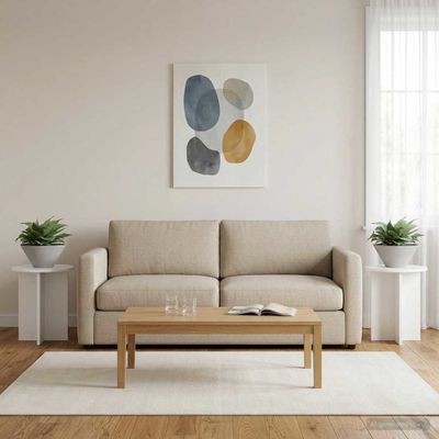vidaXL Stojan na rastliny 2 pcs Biela s vysokým leskom 40 x 40 x 40 cm