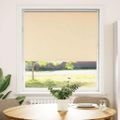 vidaXL Roleta Zatemnenie Béžová 100x130cm Šírka látky 95,7cm Polyester