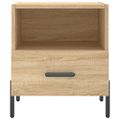 vidaXL Nočný stolík dub sonoma 40x35x47,5 cm kompozitné drevo