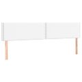 vidaXL Boxspring posteľ s matracom biela 180x200 cm umelá koža