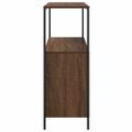 vidaXL Kúpeľňová skrinka s policami dub hnedý 76,5x35x95 cm