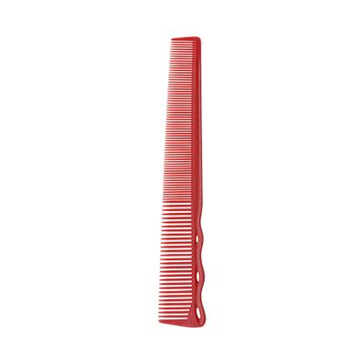 Zužujúci sa hrebeň Y.S. PARK Barber comb YS-252 - červený
