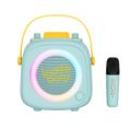 Bluetooth Karaoke set mikrofón a reproduktor KidsVoice Mint