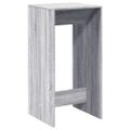 vidaXL Barový stôl sivý dub sonoma 51x50x103,5 cm kompozitné drevo