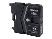 Čierna - originálna - blister s akustickým / elektromagnetickým alarmom - atramentová cartridž - pre Brother DCP-J140W, DCP-J315W, DCP-J515W, MFC-J410