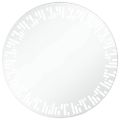 vidaXL Kúpeľňové LED zrkadlo 70 cm