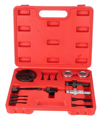 Sada na demontáž spojky kompresoru klimatizace MECHANIC AC SET 2, 15 ks SIXTOL