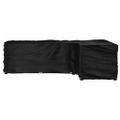 vidaXL Kryt na záhradný nábytok v tvare L 16 očiek 260x210x80 cm