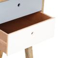 vidaXL Nočný stolík 40x35x50 cm mangovníkový masív