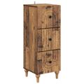 vidaXL Zásuvkový kabinet 33 x 34,5 x 90 cm Kompozitné drevo