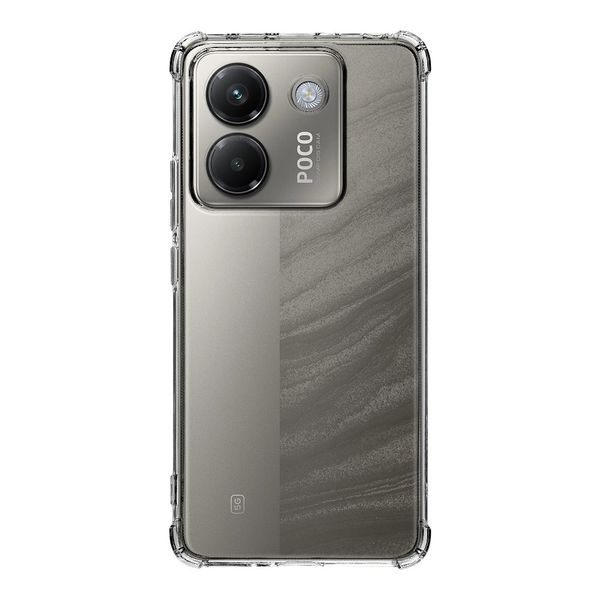 Tactical TPU Plyo Kryt pre Poco M7 Pro Transparent