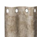 vidaXL Sametové závesy 2 ks šampanského 245 x 140 cm Zamat