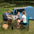 Turistický stan NILS Camp NC6012 Trekker modro-sivý