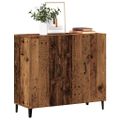 vidaXL Komoda staré drevo 90x34x80 cm kompozitné drevo