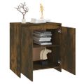 vidaXL Komoda hnedý dub 70x40x73,5 cm drevotrieska