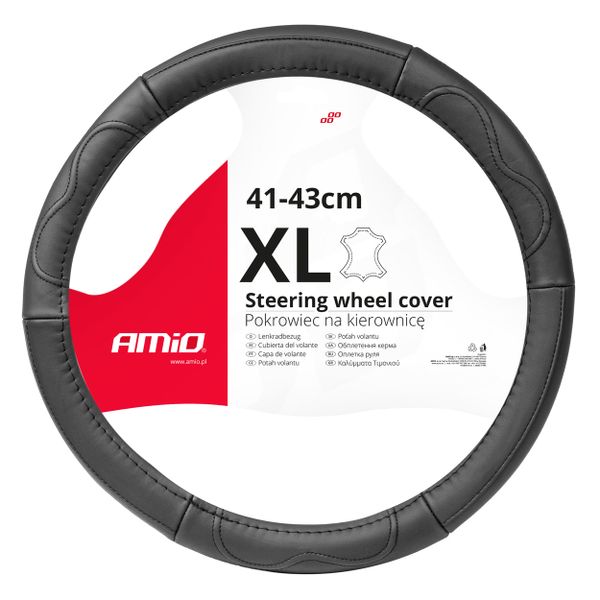 Potah volantu Leather Series SWC-49-XL (41-43 cm)