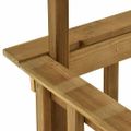 vidaXL Prístrešok na gril 163,5x93x210 cm impregnované borovicové drevo