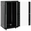 vidaXL 22U sieťová skrinka s otočnými nožičkami 19" IP20 60x60x120 cm