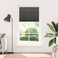 vidaXL plisovaná roleta čierna 110x200 cm Šírka látky 109,4 cm