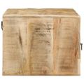 vidaXL TV skrinka na stenu 100x32x25 cm masívne drevo hrubé mango