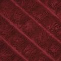 vidaXL Prikrývky na hodenie 6 ks Bordeaux červená 200 x 150 cm 4.5 kg