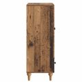 vidaXL Servírovacia skriňa Staré drevo 66 x 34,5 x 95 cm