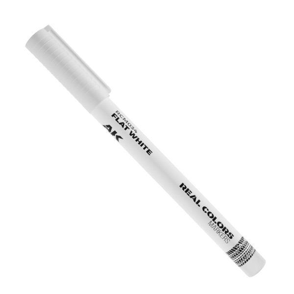 AK Interactive: RC Markers - Flat White
