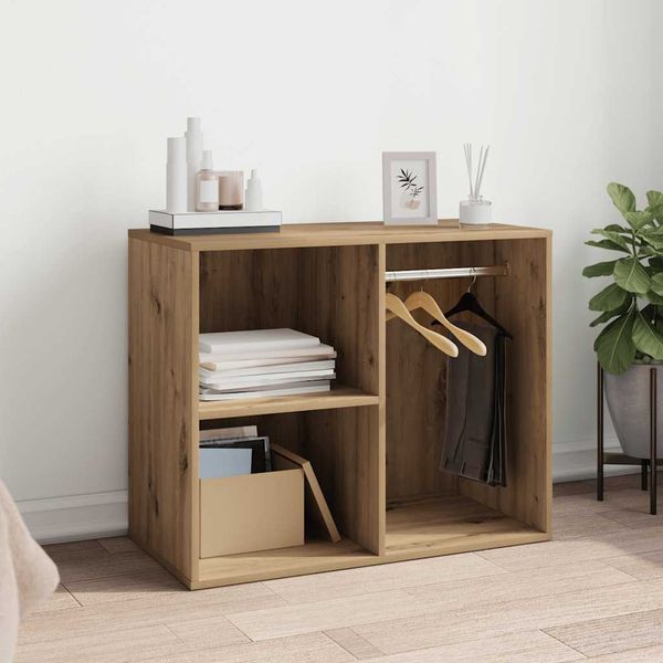vidaXL šatníková skriňa Artisan dub 80x40x65 cm Engineered Wood