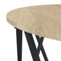vidaXL Konferenčný stolík Sonoma dub 80 x 80 x 42 cm