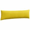 vidaXL Vankúše na pohovku 2 pcs Žltá 145 x 40 cm Kordúrová tkanina