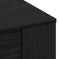 vidaXL Konferenčný stolík Čierny dub 102 x 55 x 45 cm Kompozitné drevo