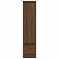 vidaXL Highboard Hnedý Dub 29,5x34x119,5 cm Konštruktérske drevo