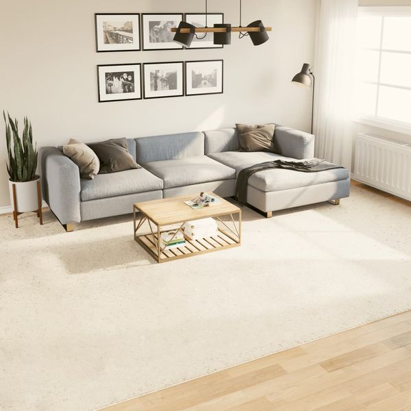 vidaXL Koberec OVIEDO krátky vlas béžový 300x400 cm