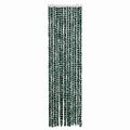 vidaXL Záves proti hmyzu zelený a biely 56x200 cm ženilka