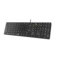 GENIUS Slimstar 126, USB Klávesnica čierna CZ/SK