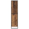 vidaXL Knižnica Staré drevo 43 x 36 x 150.5 cm Kompozitné drevo