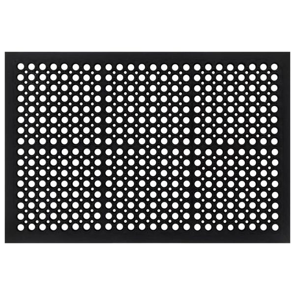 vidaXL Rohožka pred dvere obdĺžniková 60x90 cm guma