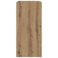 vidaXL Skriňa pod umývadlo do kúpeľne Dub artisan 56 x 37,5 x 81 cm
